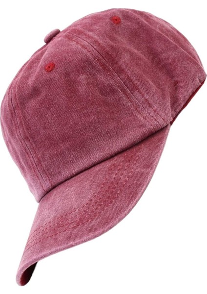 Unisex % 100 Pamuklu Eskitme Kep Şapka