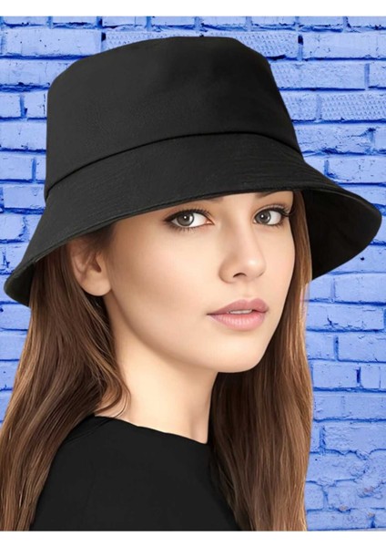 Unisex Uv Korumalı Pamuku Bucket Şapka
