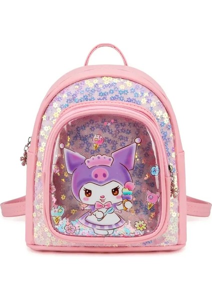 Moda Kulomi Kızlar Sırt Çantası Yüksek Kaliteli Büyük Kapasiteli Sevimli Çocuk Okul Çantası Sırt Çantası Renk: 4 (Yurt Dışından)