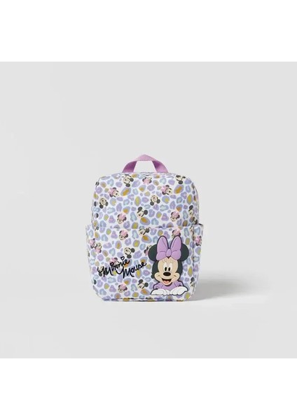 Disney Sevimli Mickey ve Minnie Çocuklar Sırt Çantası Kız Karikatür Baskı Büyük Kapasiteli Kitap Depolama Anaokulu Bebek Okulu Bagcolor: Mickey (Yurt Dışından)