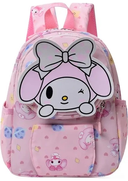 Cinnamoroll Kızlar Sırt Çantası, Hello Kitty Kuromi Karikatür Anime Çocuk Okul Çantası, Sevimli Mymelody Pompompurin Pochacoo Seyahat Bookbagcolor: Mymelody (Yurt Dışından)