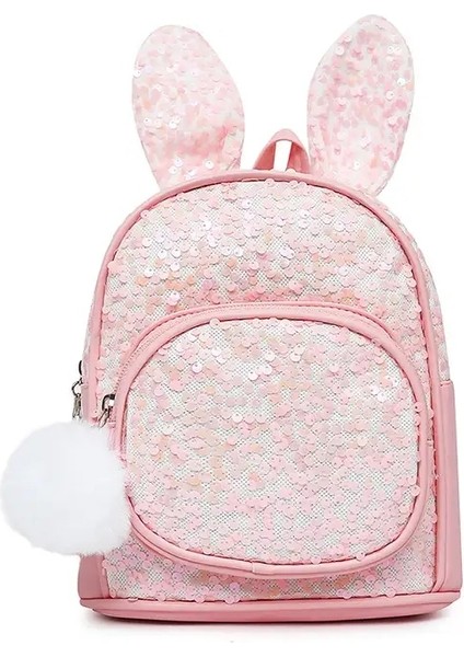 Moda Gündelik Sevimli Tavşan Kulaklar Sırt Çantası Tarzı Kızlar Anaokulu Çocuklar Sırt Çantası Kitap Çanta Çocuk Çantaları Rugzak Mochila Escolarcolor: 05 (Yurt Dışından)