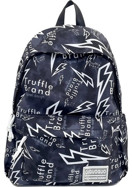 Çanta Su Geçirmez Teenage Bookbag Naylon Rucksack Moda Yüksek Kapasite Sırt Çantası Kadın Omuz Çantası Lisesi Okul Okulu: Sarı (Yurt Dışından)