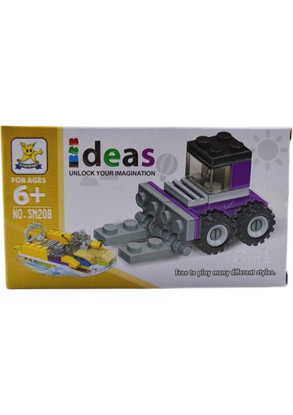 Ideas LEGO Arabalar 2in1 25 Parça (SM208B-03)