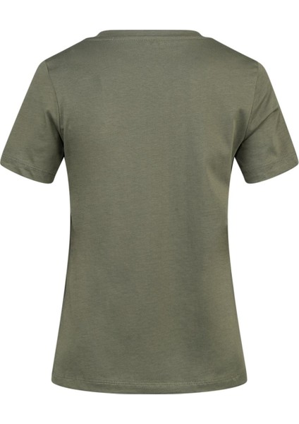 Alone Baskılı V Yaka Kadın T-Shirt 404 fırsatları