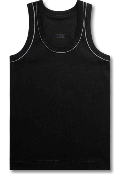 %100 Pamuk Erkek Çocuk Sporcu Model Atlet 4lü Set