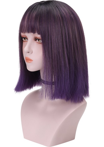 Kadın Avrupa ve Amerikan Moda Kimyasal Elyaf Peruk Başlık (Yurt Dışından) modelleri