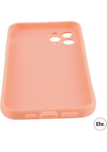 iPhone 12 Pro Max Uyumlu Kamera Sürgülü Mat Silikon Kılıf