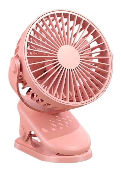 Büyük Rüzgar Taşınabilir Klip Fan USB Mini Sessiz Yaz Masaüstü Ofis Fanı (Yurt Dışından)