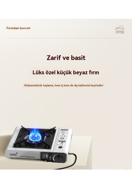 Kaset Sobası Açık Sahada Sobası Tencere Sobası Taşınabilir Kart Manyetik Soba Kamp Sobası (Yurt Dışından)