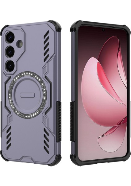 Samsung Galaxy S25 Armor Hollow Pc + Tpu Telefon Kılıfı (Yurt Dışından)