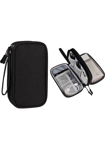 Dijital Aksesuarlar Depolama Çantası Çok Katmanlı HDD Koruyucu (Yurt Dışından)