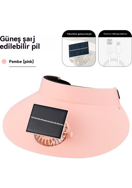 Yeni Açık Taşınabilir Güneş Elektrikli Fan Güneş Şapkası (Yurt Dışından) modelleri