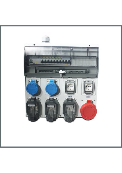 IP66 Kombinasyon Panosu 5AD. Schuko, 2 Ad. 3X16A, 1AD. 5X32A fiyatları