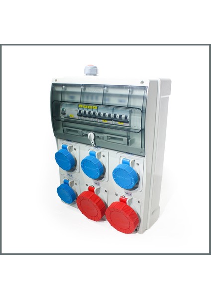 IP66 Kombinasyon Panosu 4AD. 3X16A , 2AD. 5X32A