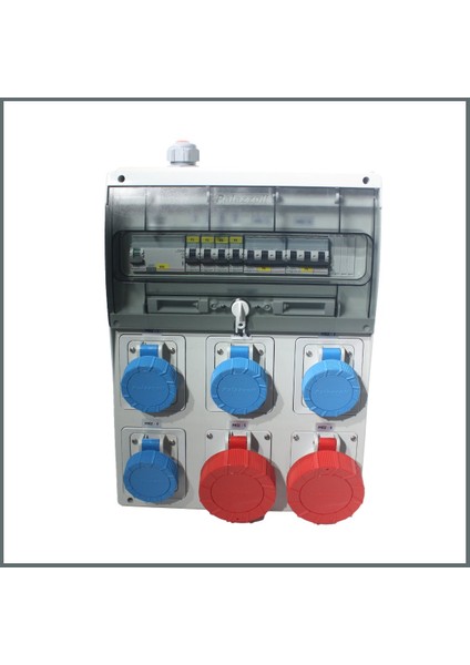 IP66 Kombinasyon Panosu 4AD. 3X16A , 2AD. 5X32A fiyatları