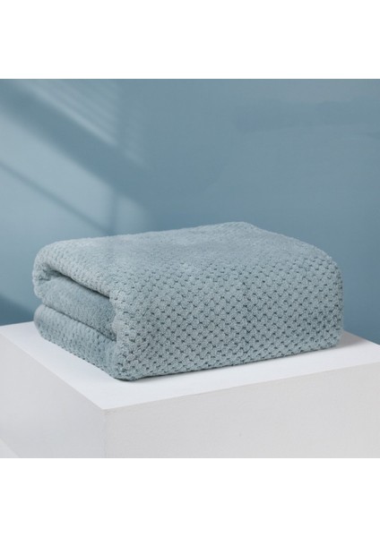 Mercan Kadife Banyo Havlusu Kalınlaştırılmış Plaj Havlusu Emici Ev Banyo Banyo Havlusu 70 * 140CM (Yurt Dışından)