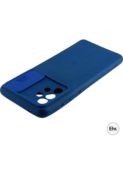 Samsung Galaxy A72 5g Uyumlu Kamera Sürgülü Mat Silikon Kılıf fırsatları