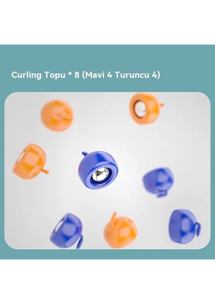 Curling Buz Hokeyi Çocuk Eğitici Oyuncaklar Çift Iki Interaktif (Yurt Dışından)