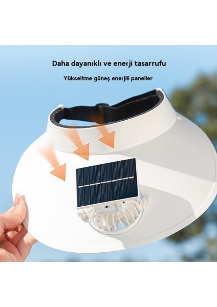 Yeni Açık Taşınabilir Güneş Elektrikli Fan Güneş Şapkası (Yurt Dışından) fırsatları