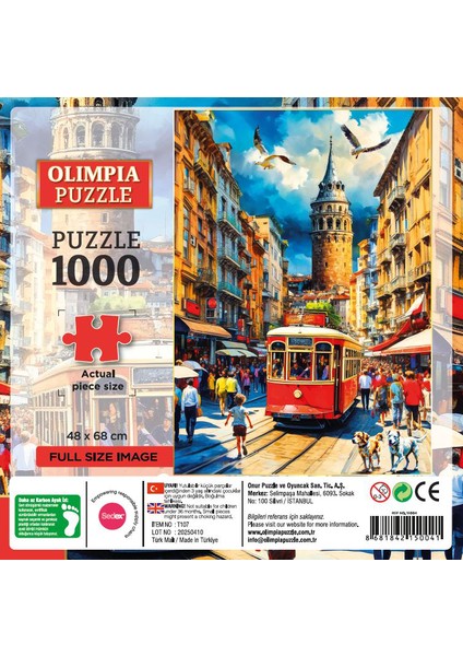 Olimpia Dreaming Of Taksim 1000 Parça modelleri