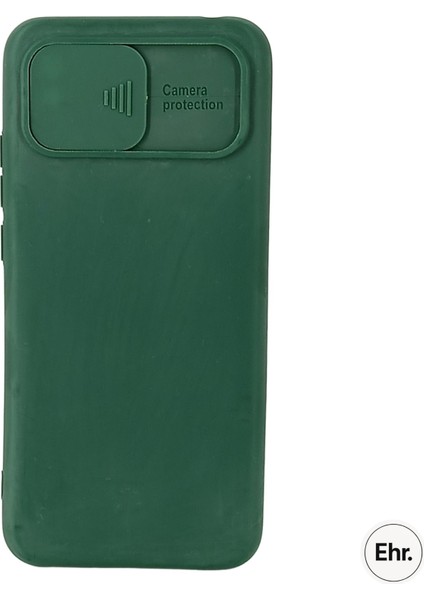 Xiaomi Redmi 9A Uyumlu Kamera Sürgülü Mat Silikon Kılıf fiyatları