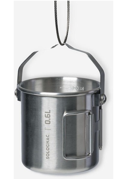 Paslanmaz Çelik 0,6 L Doğa ve Avcılık Bardak, Gri Renk fırsatları