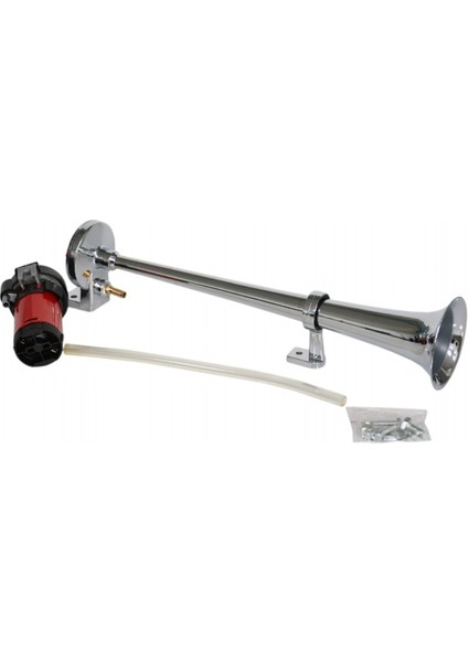 Trg 12V Marine Korna Motorlu Tekli Krom 450 mm