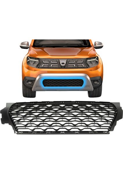 Duster 2 Ön Tampon Orta Izgara - Dacia 622545490R