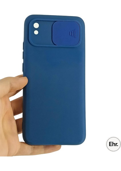 Xiaomi Redmi 9A Uyumlu Kamera Sürgülü Mat Silikon Kılıf fiyatları
