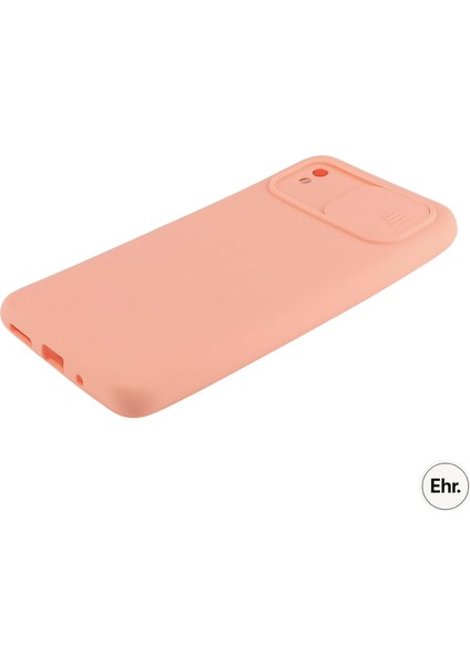 Xiaomi Redmi 9A Uyumlu Kamera Sürgülü Mat Silikon Kılıf modelleri