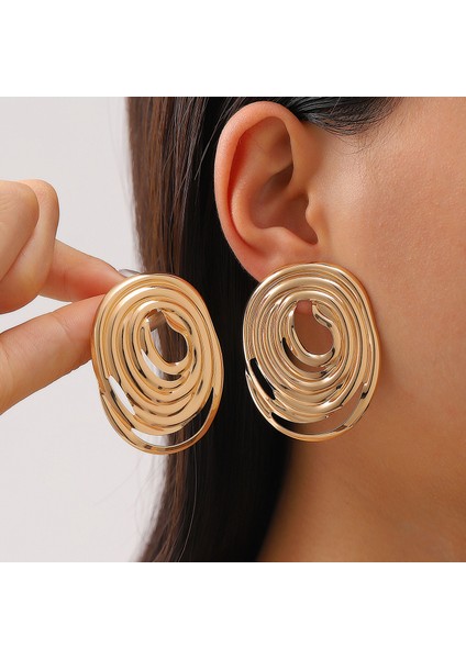 Küpeler Kadın Düzensiz Şekilli Küpeler (Yurt Dışından)