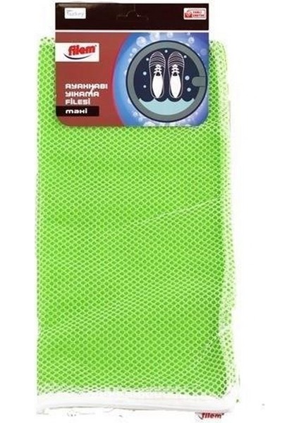 Çamaşır Makinesi Içinde Ayakkabı Terlik Yıkama Filesi Fermuarlı