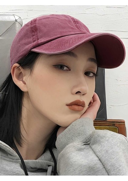 Unisex % 100 Pamuklu Eskitme Kep Şapka modelleri