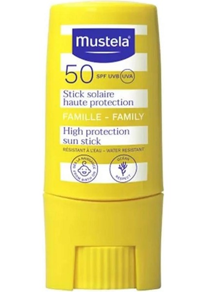 Mustela Very High Protection Sun Stick SPF50+ 9 ml