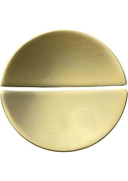 Düğme Yarım Daire Mobilya Kulbu Gold Branch Renk 32MM Kulp 1 Adet (SY4716 0032 Gb)