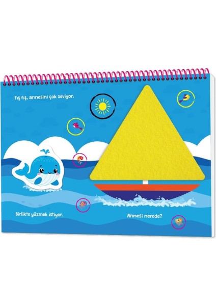 6-16 Ay Ilk Cırt Cırtlı Keçeli Etkinlik Kitabım - Ilk Oyun Kitabım fiyatları