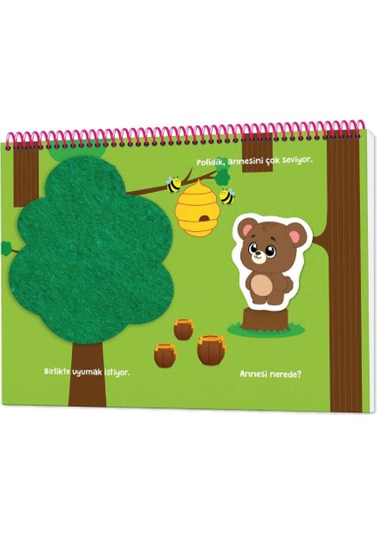 6-16 Ay Ilk Cırt Cırtlı Keçeli Etkinlik Kitabım - Ilk Oyun Kitabım modelleri