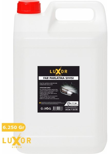 6 kg Far Parlatıcı , Far parlatma