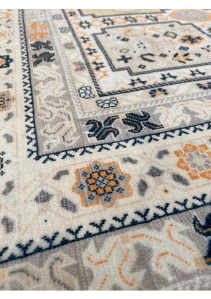 Sarı - Krem Şık Halı modelleri