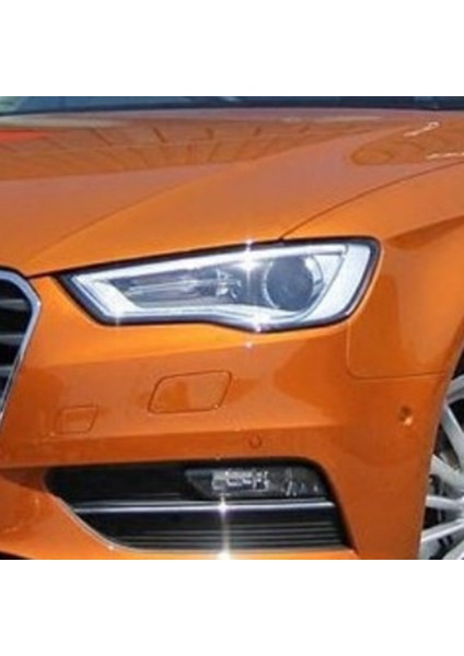 Araba Ön Far Kapağı Şeffaf Abajur Lamba Kabuğu Far Mercek Kapağı Audi A3 2013-2016 Sol (Yurt Dışından)