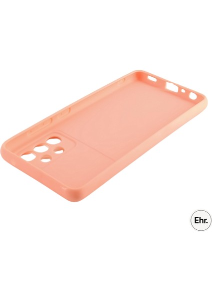 Samsung Galaxy A52 5g Uyumlu Kamera Sürgülü Mat Silikon Kılıf modelleri