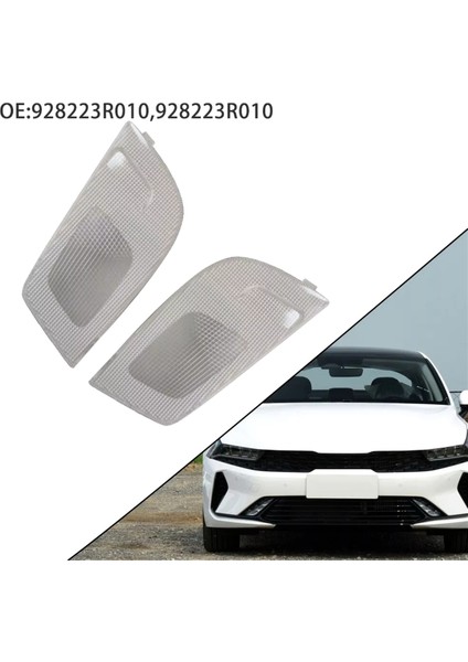 1 Çift Araba Tavan Üstü Konsol Okuma Işığı Lambası Merceği Kia Optima K5 928223R010 928233R010 (Yurt Dışından) modelleri