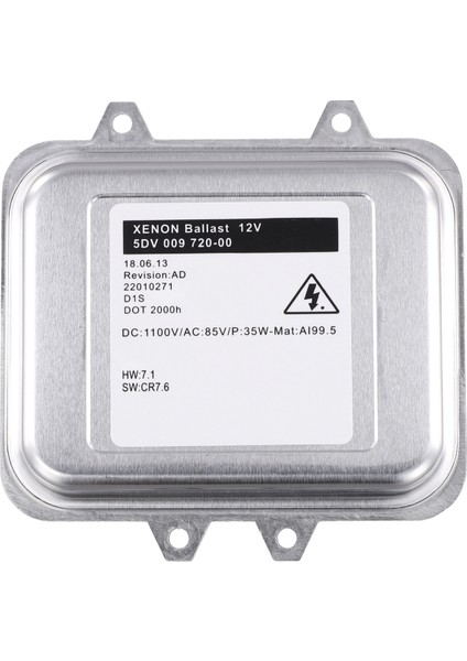1 Adet 5DV009720-00 5dv 009 720 00 1232335 Xenon Far Balast Kontrol Ünitesi Modülü Xenon Lamba (Yurt Dışından)