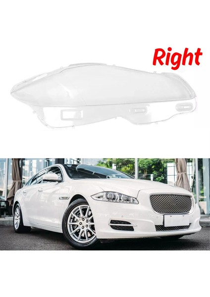 Araba Şeffaf Far Far Mercek Kapağı Abajur Jaguar Xj Xjl 2010-2019 Sağ (Yurt Dışından)