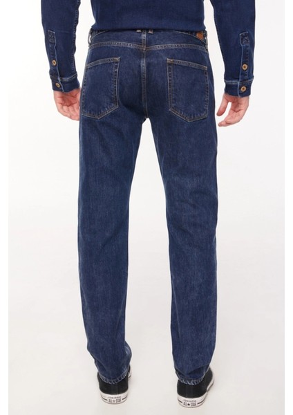 Marcel Slim Straight Fit Koyu Indigo Erkek Jean Pantolon indirimleri