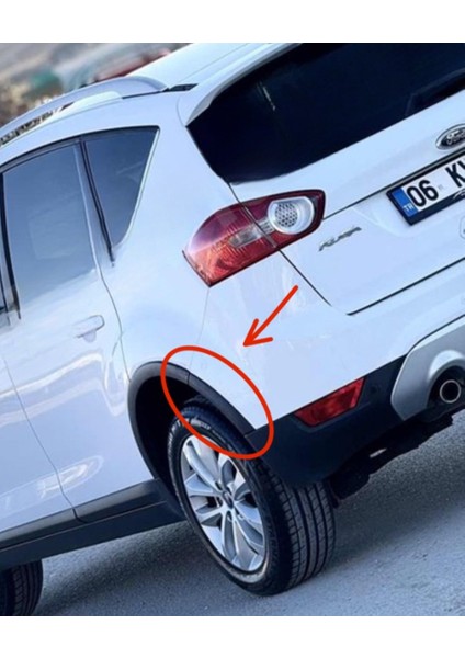 Ford Kuga Arka Tampon Çamurluk Kaplaması Sağ Sol Takım