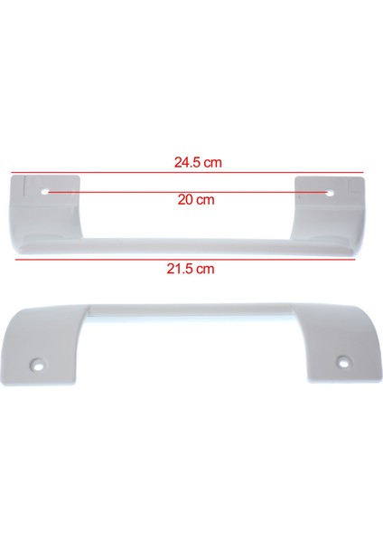 2 Adet Profilo Buzdolabı Alt ve Üst Kapı Kolu Kol Takımı (BEYAZ)KG0007804 fiyatları