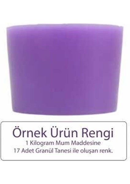 Mor Mum Boyası 100 gr - Granül Mum Boyası indirimleri