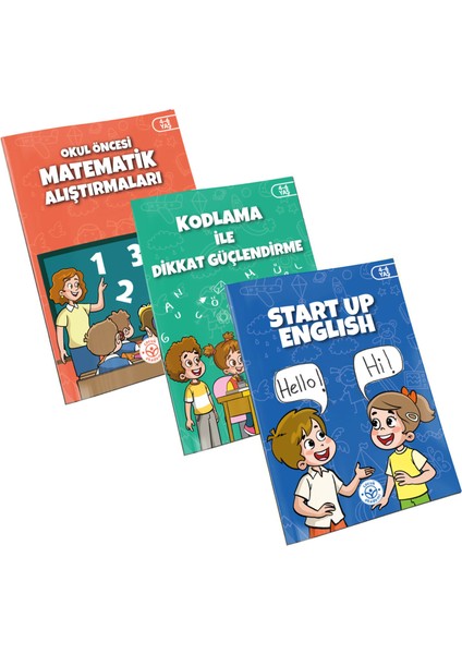 Kodlama+Start Up Englısh+Matematik Üçü Bir Arada